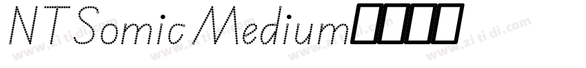 NT Somic Medium字体转换